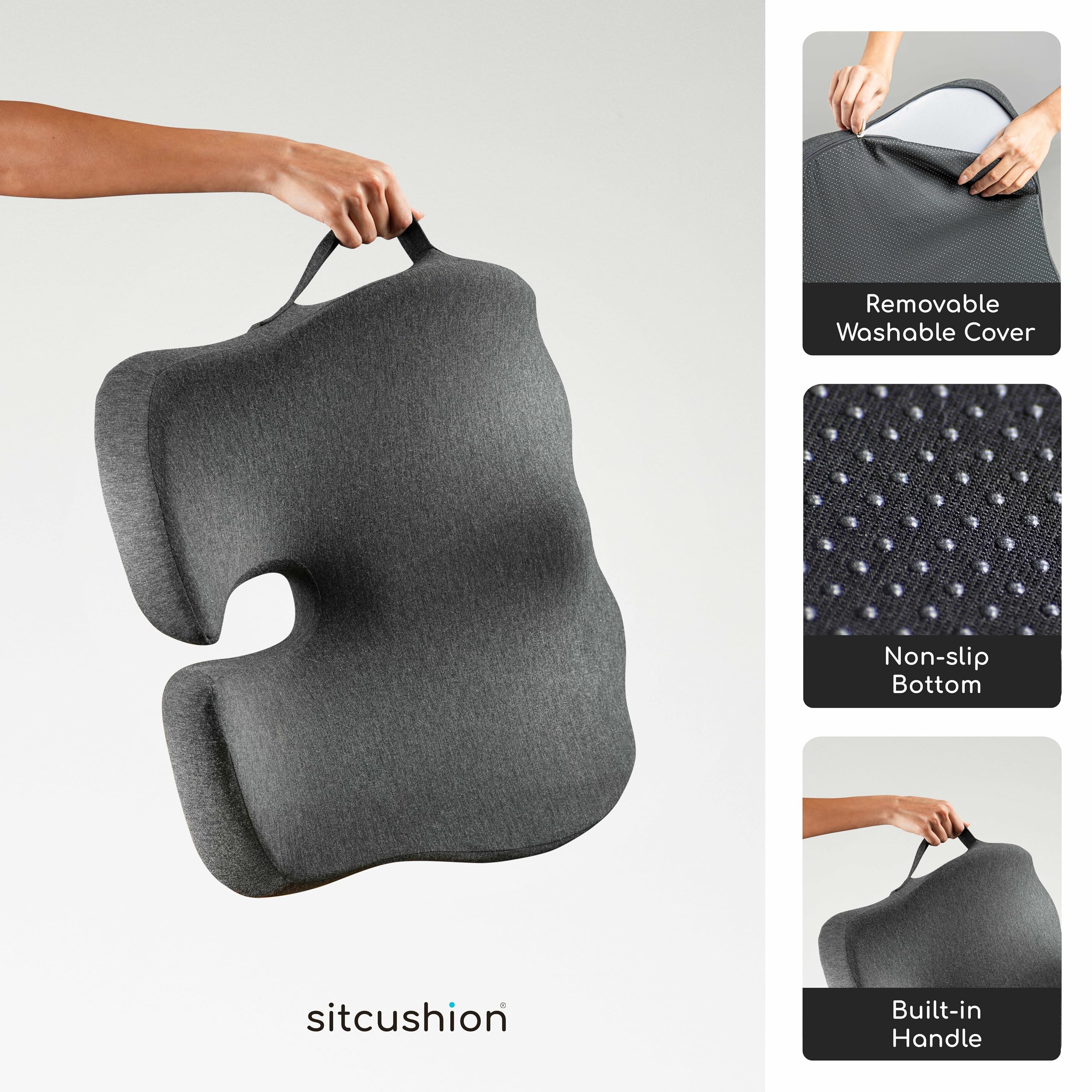 Breathable cover stays cool during travel.