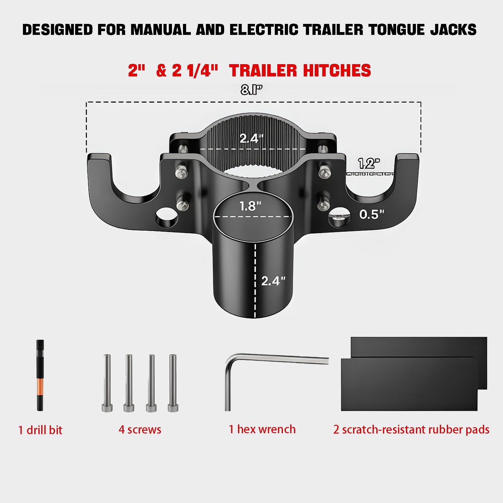 Sitfe camper-trailer-harness-holder keeps safety gear accessible on every trip.