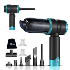 SIX CRAFTSMEN handheld vacuum with powerful suction for car interiors