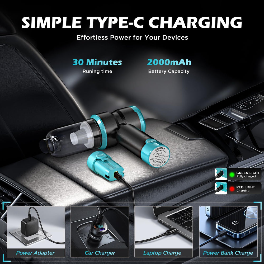 Ultra-lightweight design for effortless cleaning