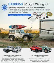 Sixcow BX88368 wiring harness under the vehicle demonstrates secure routing and weatherproof cabling