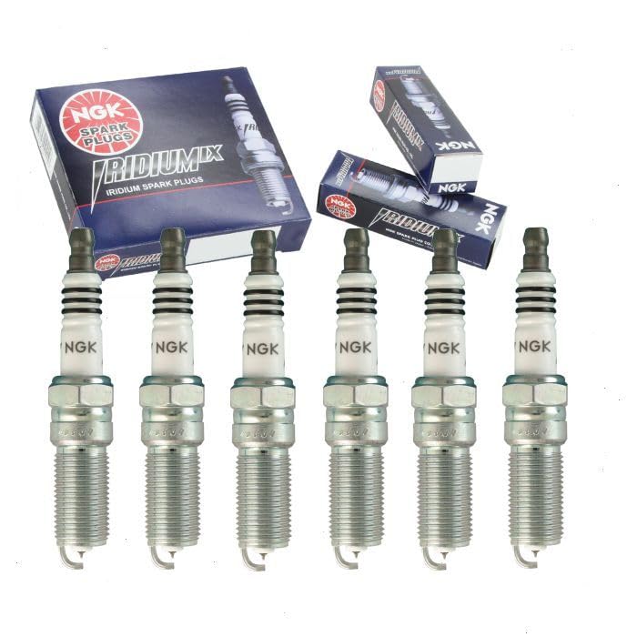 Sixity Auto NGK Iridium IX spark plugs packaging for Ford F-150 compatibility