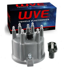 Sixity Wells WVE distributor cap and rotor kit for Jeep 4.0L fits reliably.