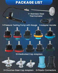 SIXIWANZI color coded test caps for organized testing across vehicles