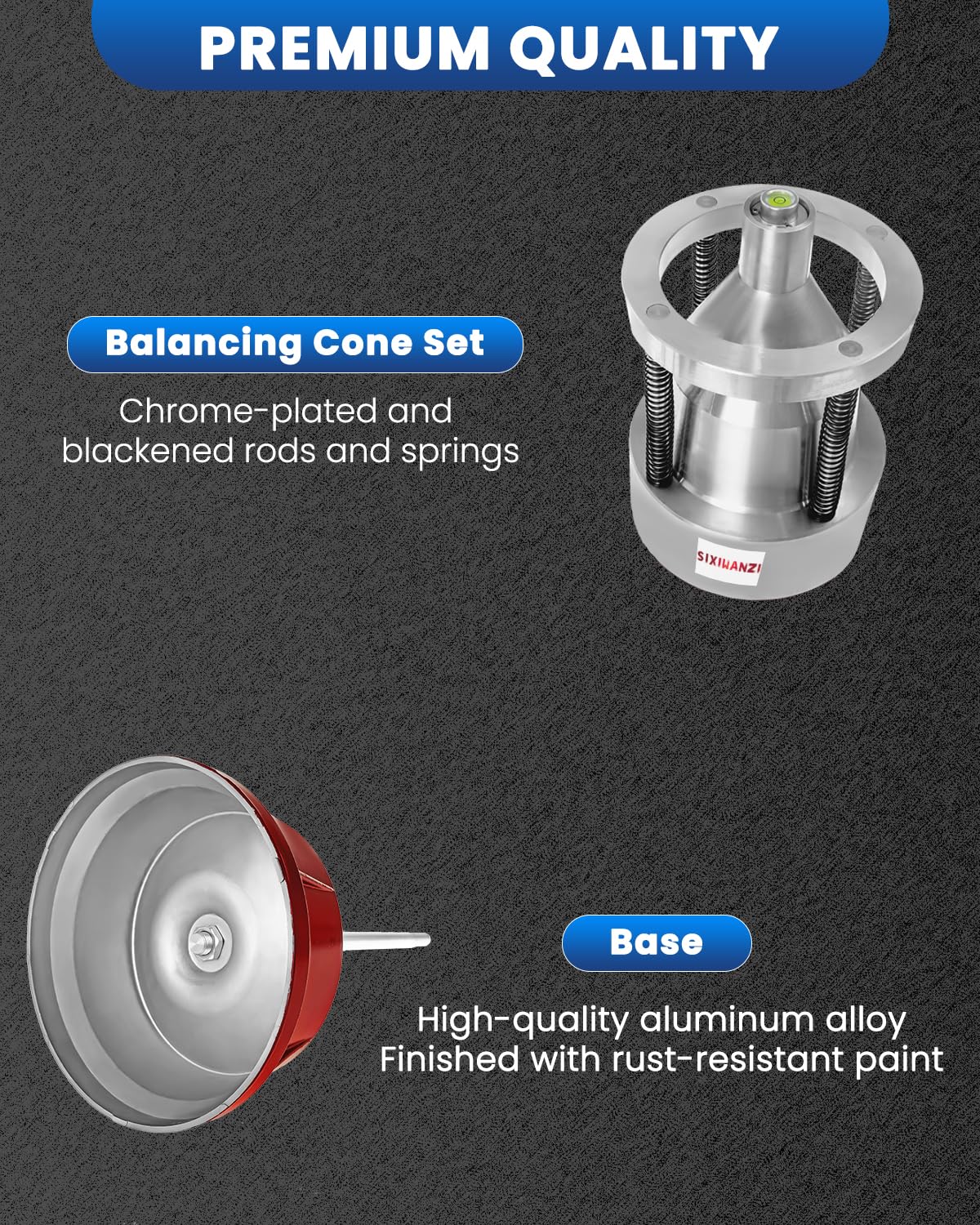 Sixiwanzi enamel finish close-up showcases rust resistance for reliable workshop performance.