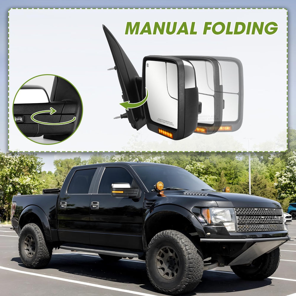 Siziom heated defrost side mirror clears frost for safe driving