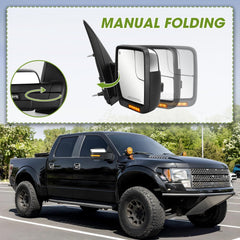 Siziom heated defrost side mirror clears frost for safe driving