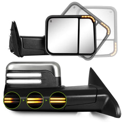 Siziom Switchback towing mirror for Dodge Ram 1500 provides enhanced towing visibility