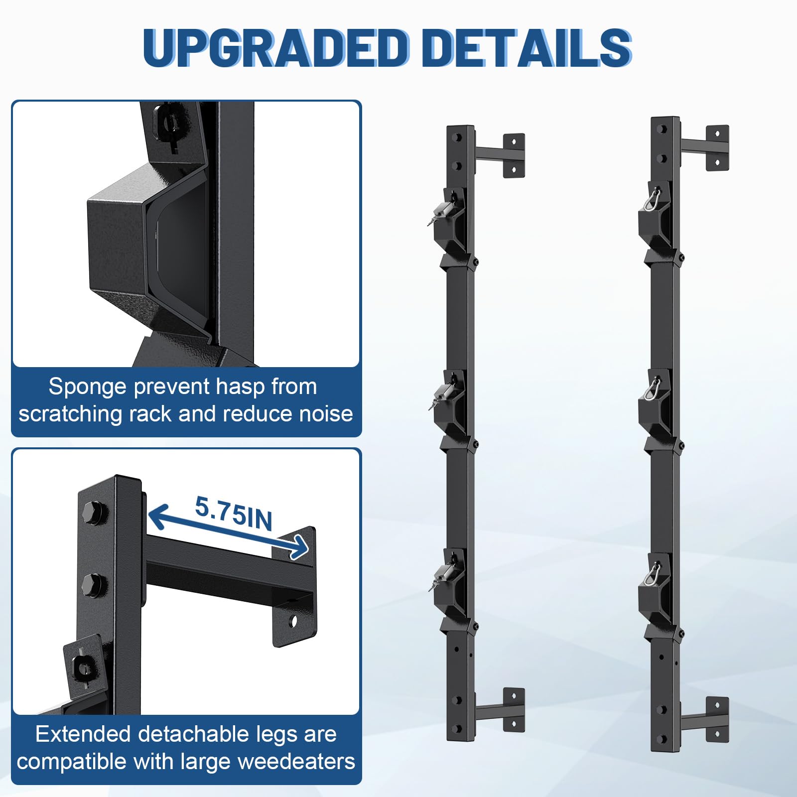 SJPULMO carbon steel rack offers rust resistance for long-lasting use