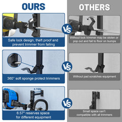 SJPULMO two-place rack on enclosed trailer with 360-degree padding