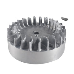 SJVLXHI aluminum flywheel for Predator 212 Hemi, top view showing precise balance for stable high RPM