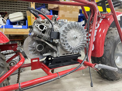 SJVLXHI flywheel for Predator 212cc fitment improves mini bike performance.