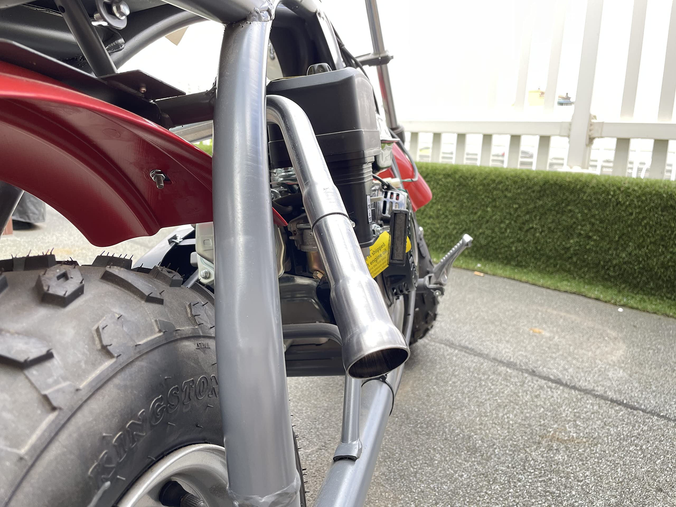 SJVLXHI easy-install exhaust header pipe simplifies upgrading your ride.