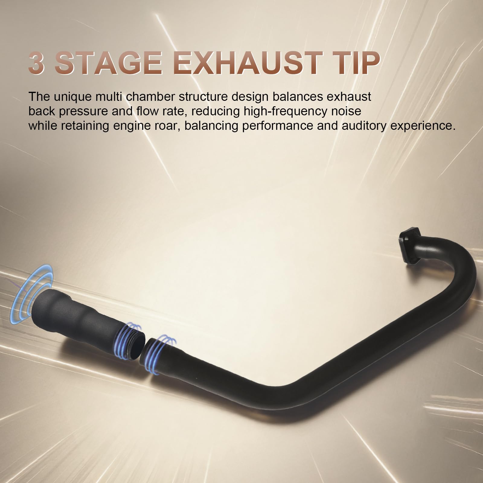 SJVLXHI exhaust header pipe packaging and contents