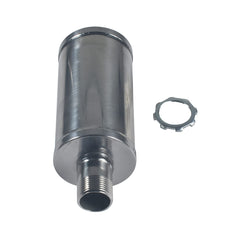 SJVLXHI exhaust muffler for Predator 196cc, angled view promoting smoother operation.