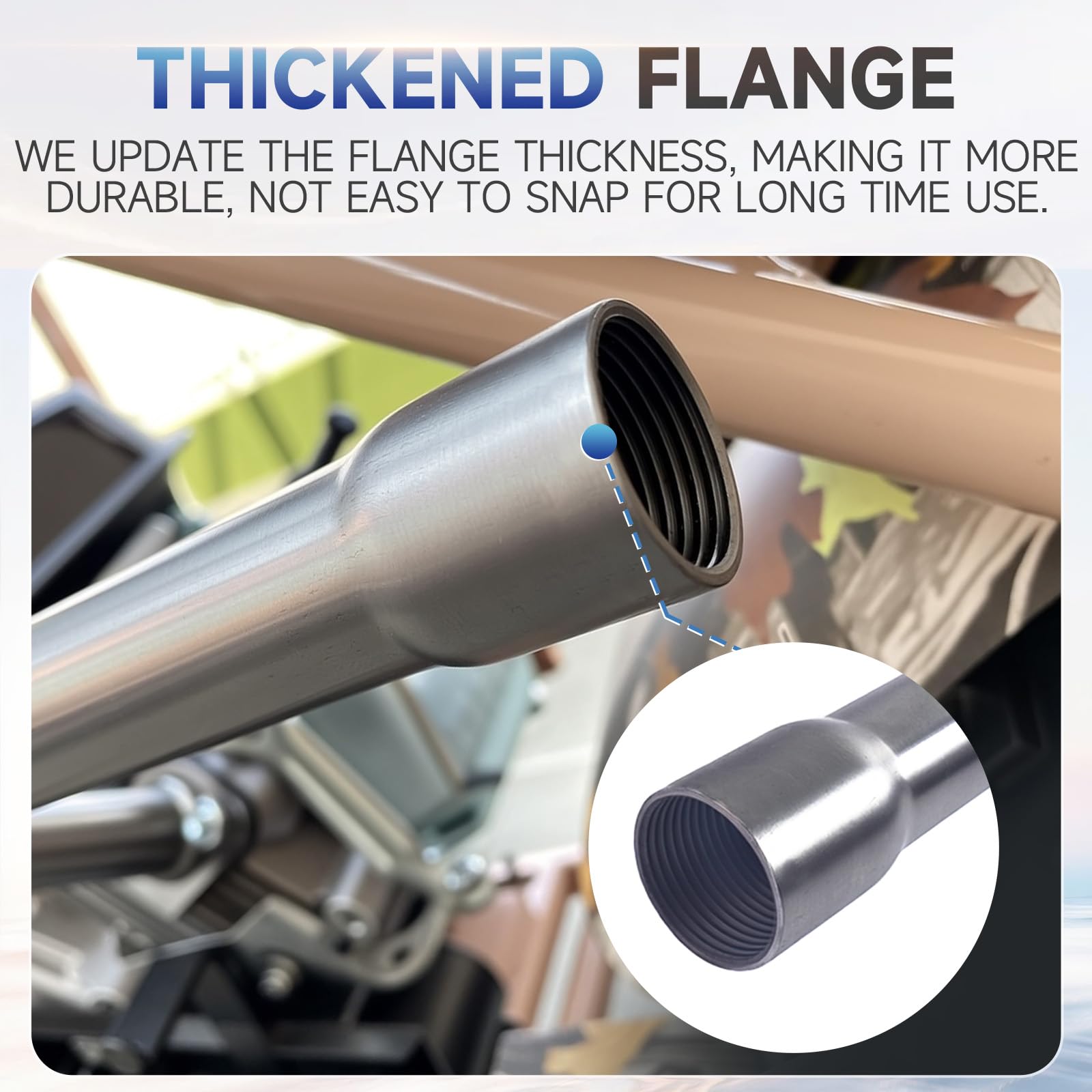 SJVLXHI exhaust pipe for Honda GX160 supports smoother startup and throttle feel