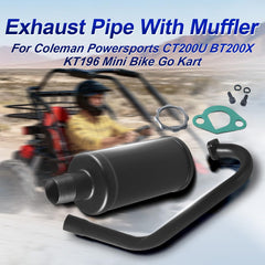 SJVLXHI packaged exhaust kit includes everything you need for upgrade.
