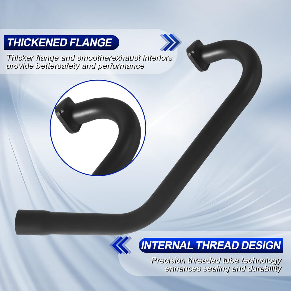 SJVLXHI exhaust thread detail highlights precise threading for a tight seal.