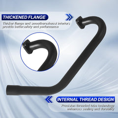 SJVLXHI exhaust thread detail highlights precise threading for a tight seal.