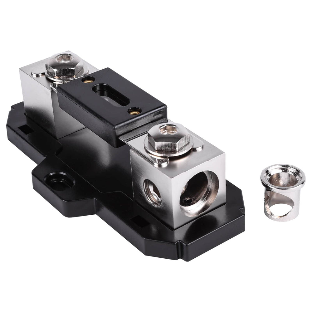 Skar Audio mounting base with pre-threaded holes for easy install.