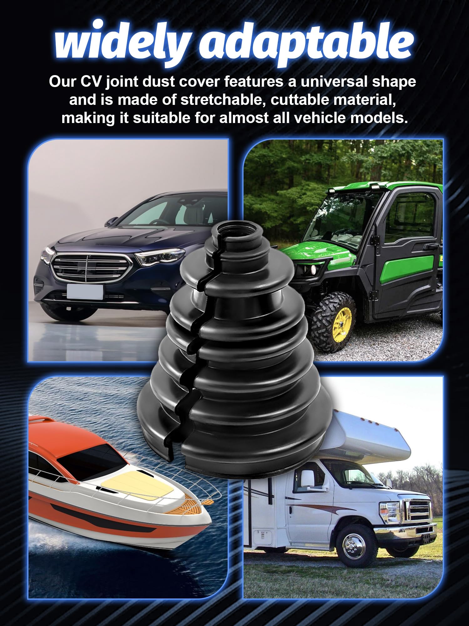 SKCOAUTO CVS18 one-year warranty badge indicating reliable support.