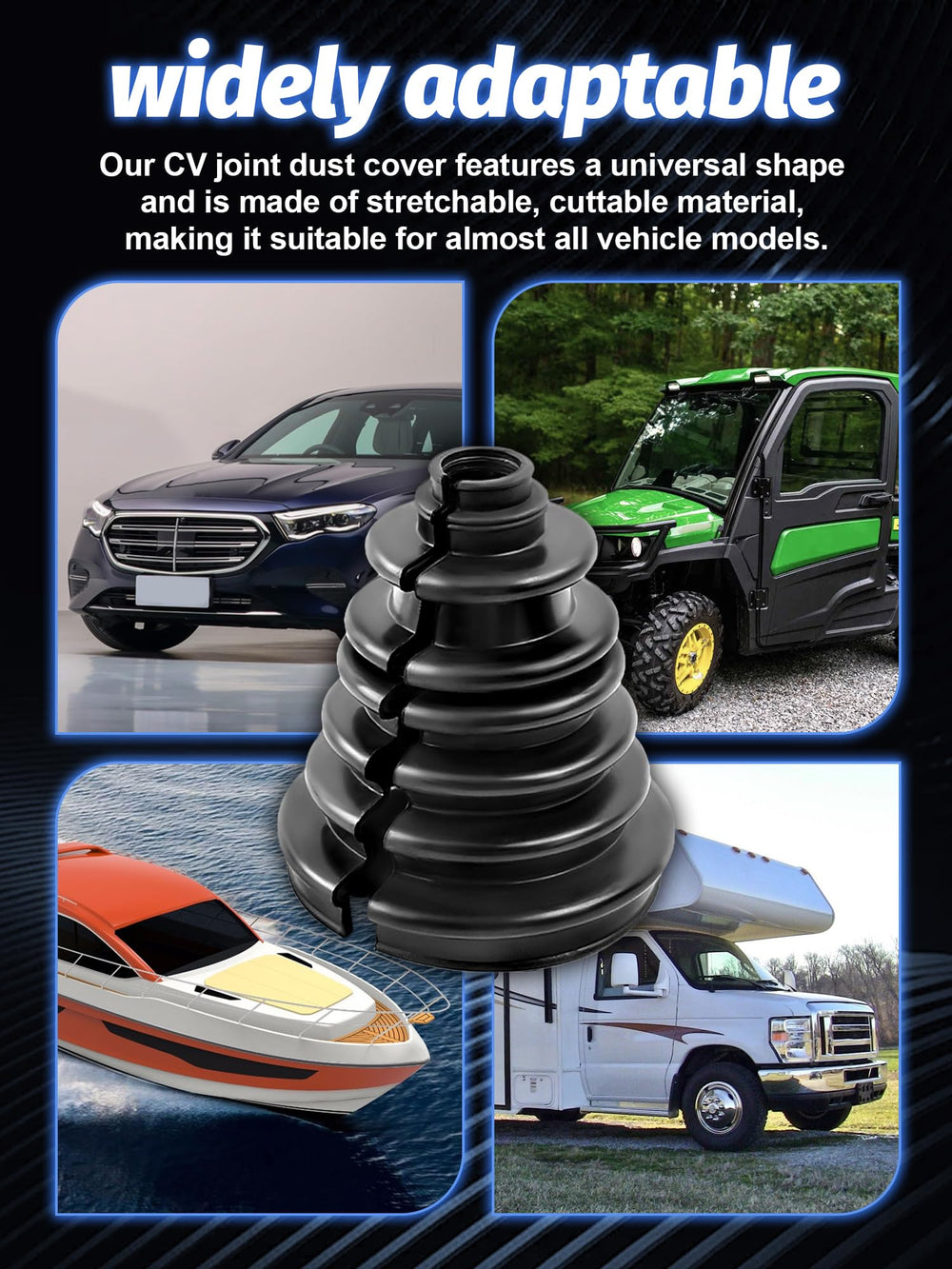 SKCOAUTO CVS18 one-year warranty badge indicating reliable support.