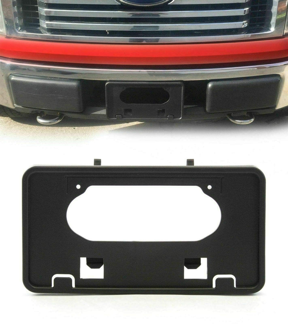 Skdorpfm 7BLACKSMITHS Ford F-150 front license bracket frame provides sturdy mounting
