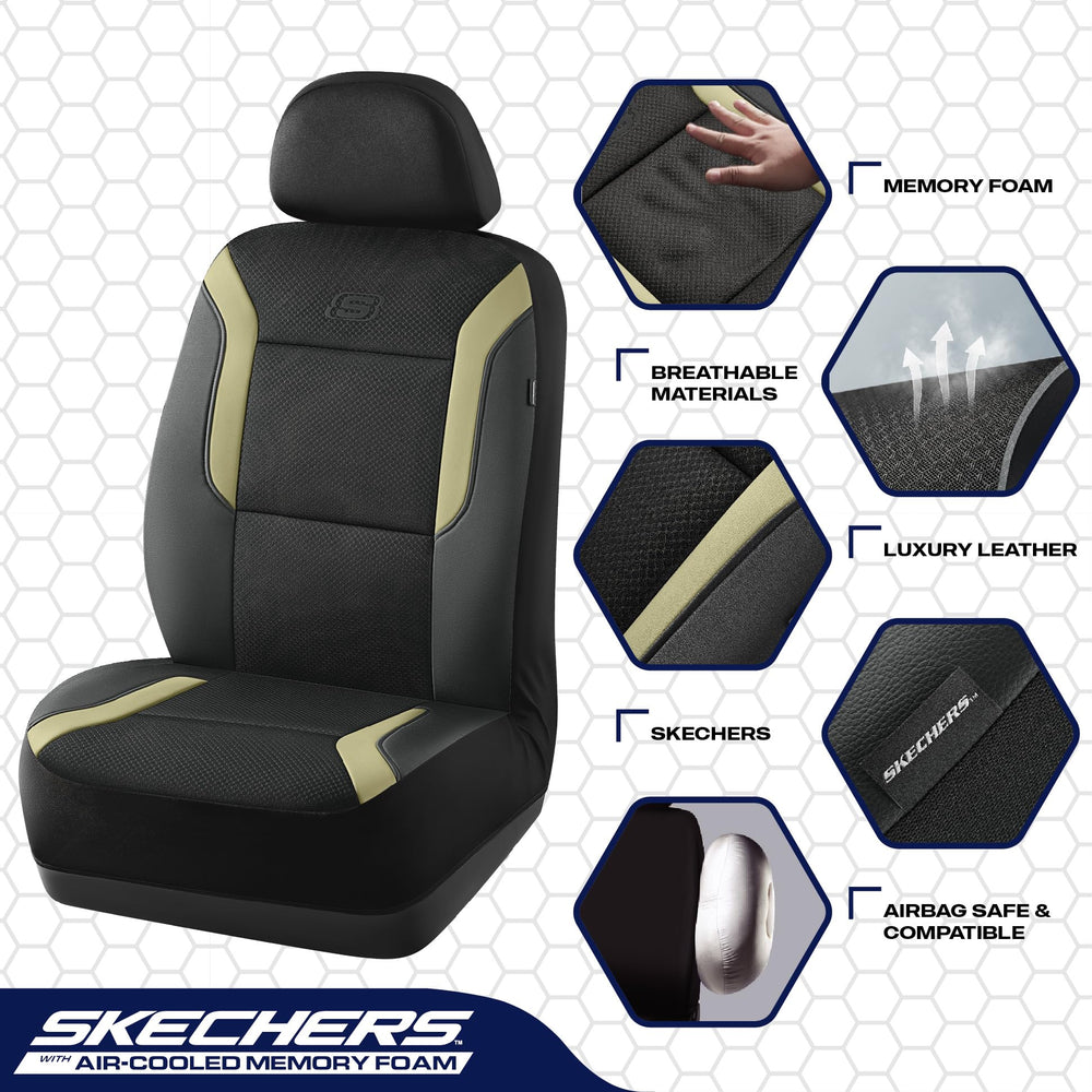 Skechers airbag-compatible seams allow safe airbag deployment