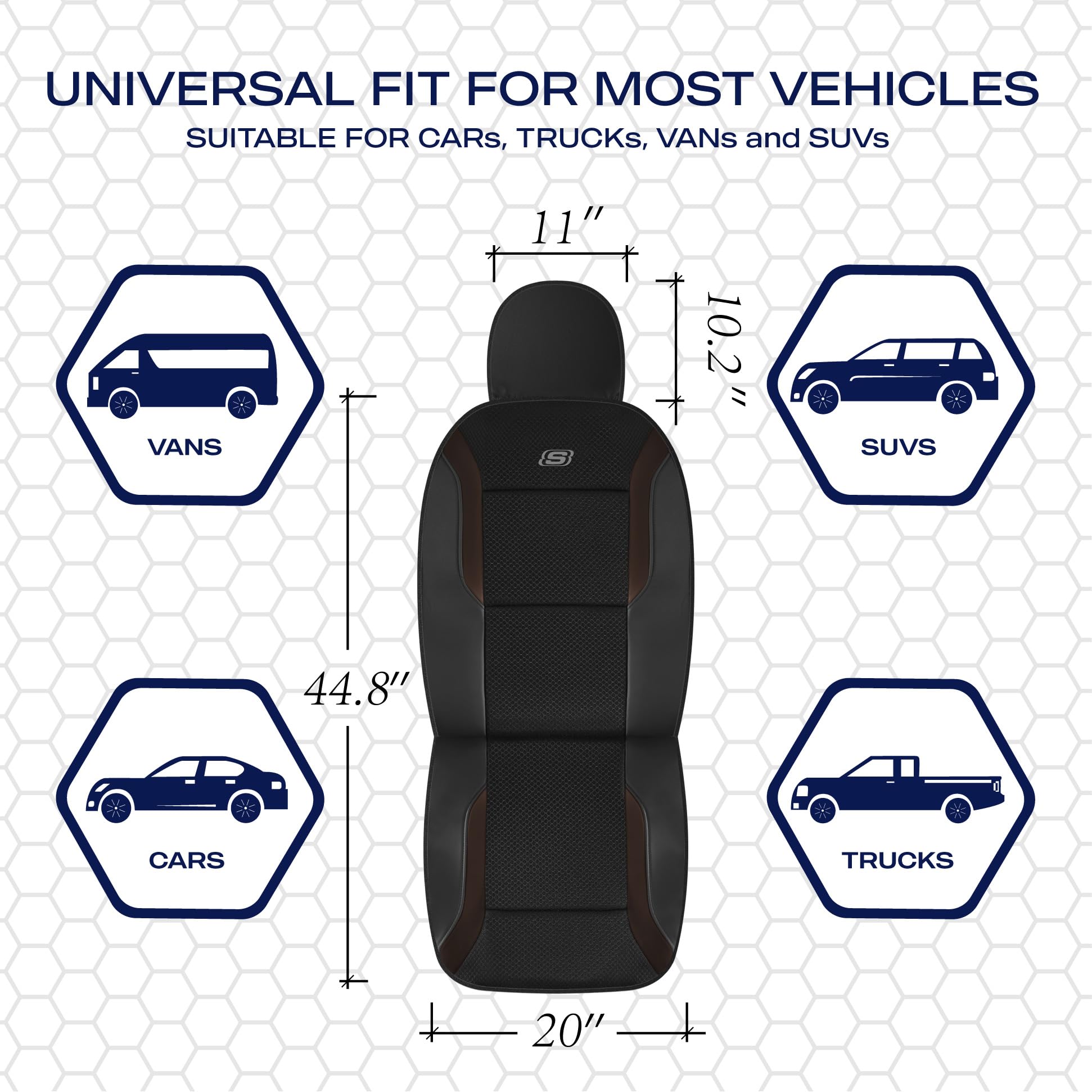 Skechers durable interior protection shield against wear and spills