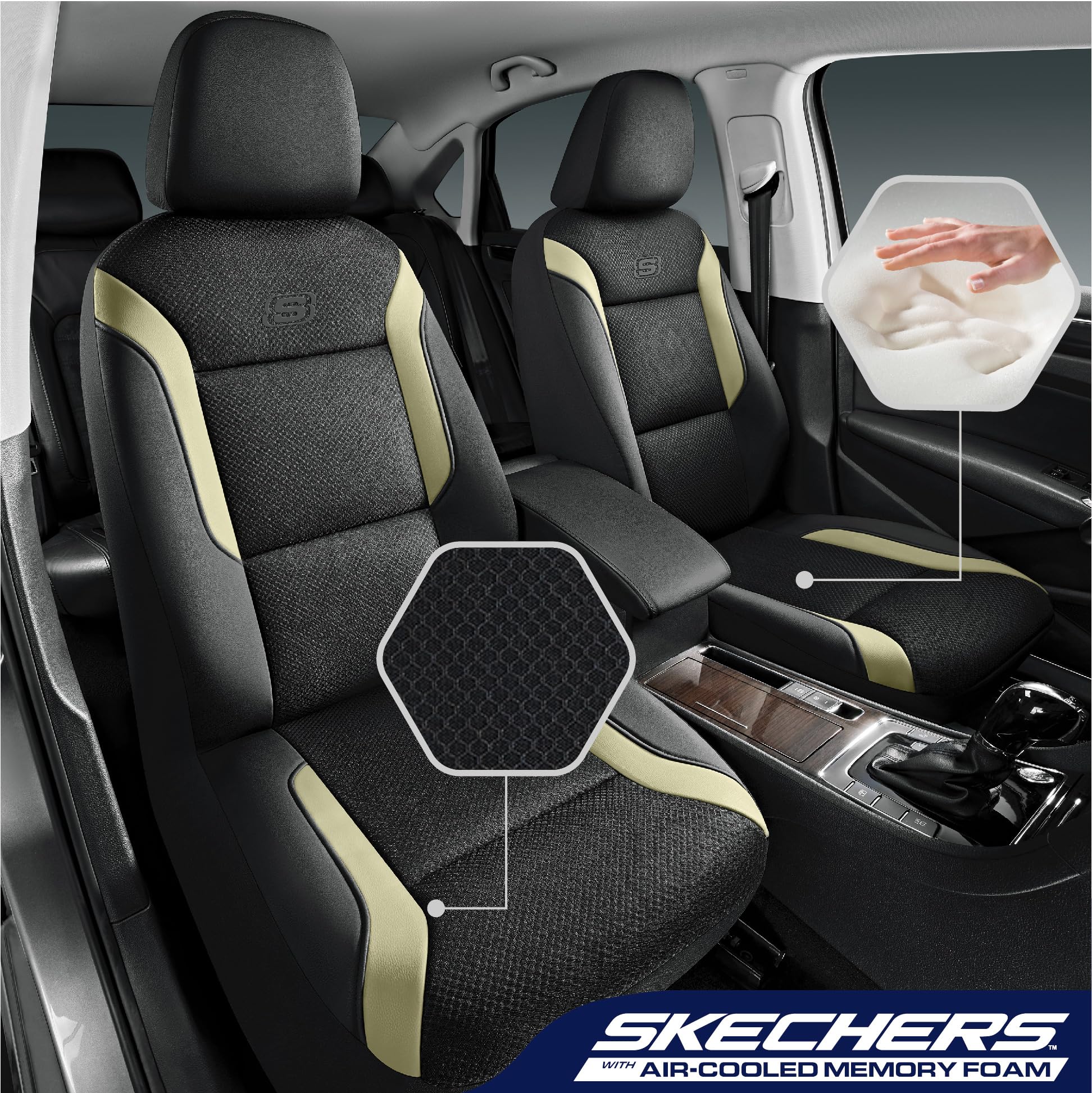 Air cool mesh surface offers breathable comfort for a cooler ride.