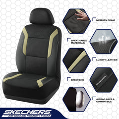 Airbag-compatible design keeps safety intact while protecting seats.