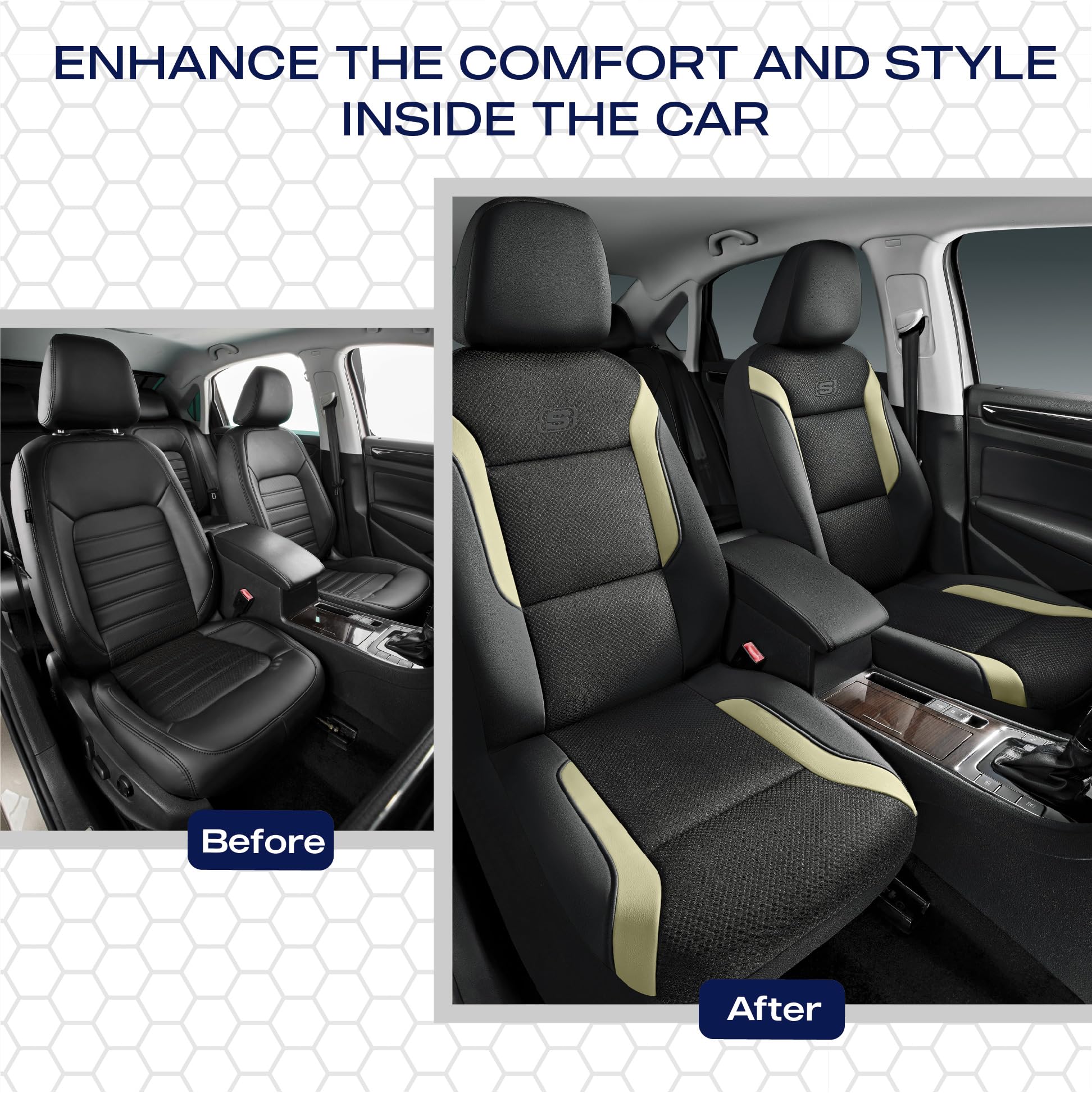 Slip-in design enables quick, tools-free installation.