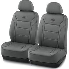 Skechers Memory Foam Car Seat Cover on the front seat, enhanced comfort and protection.