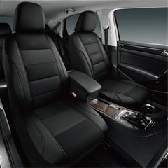 Skechers seat cover front seat with air-cooled mesh for cooler commutes.