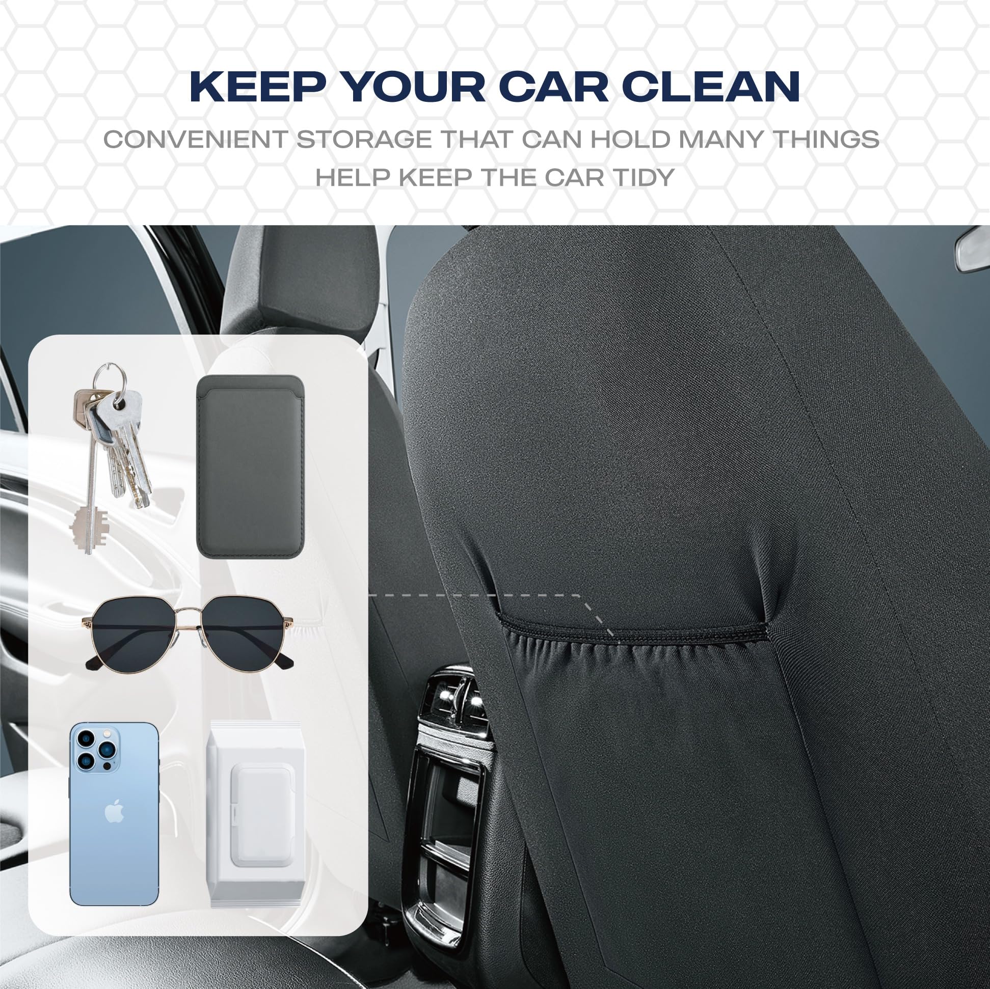 Skechers seat cover interior upgrade with premium materials.