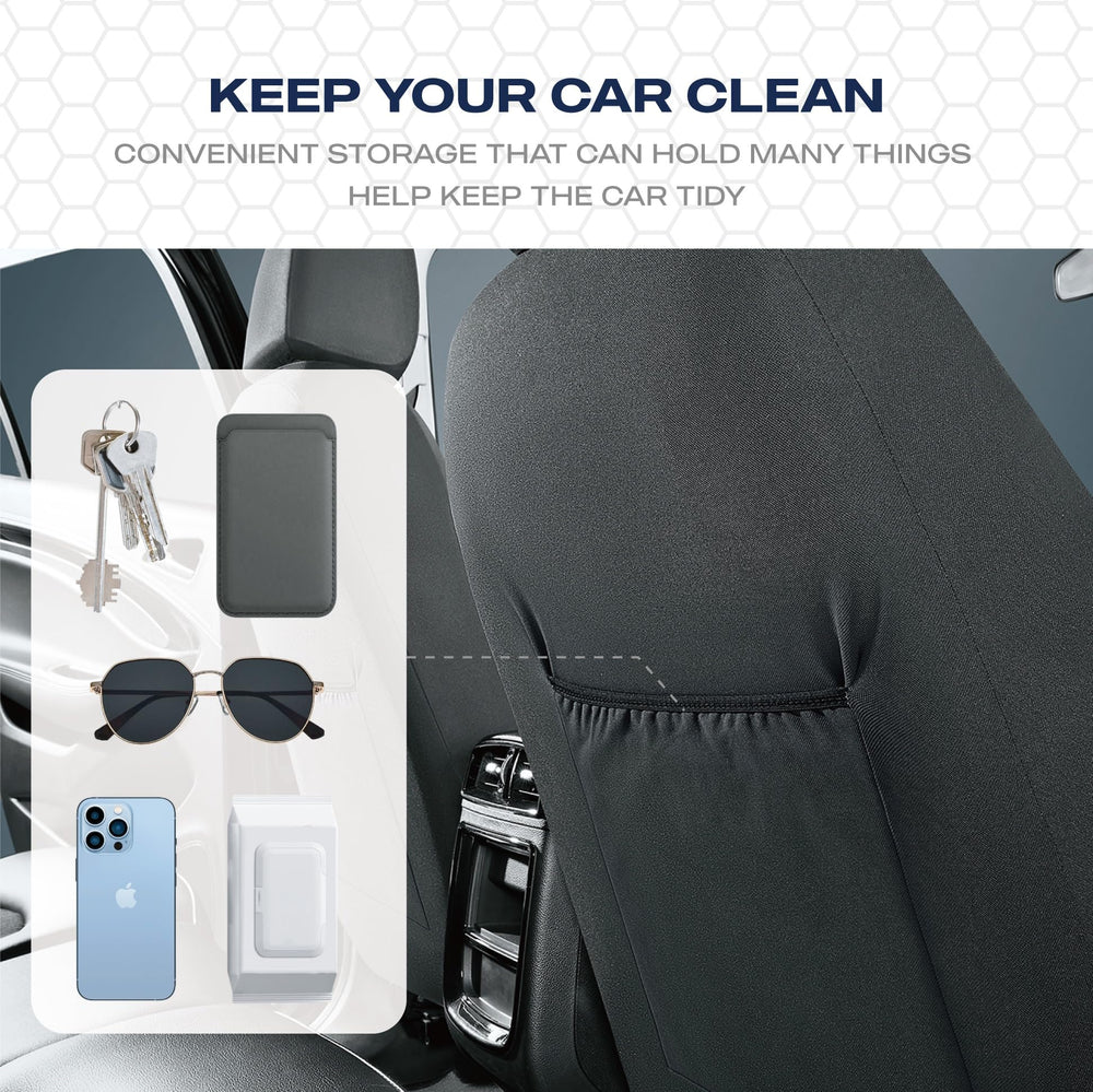 Skechers seat cover interior upgrade with premium materials.