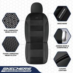 Skechers seat cover universal fit for most cars and SUVs.