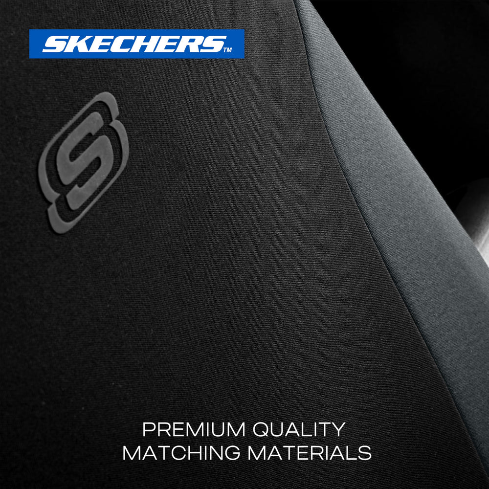 Skechers airbag-compatible seam keeps safety deployments unobstructed.