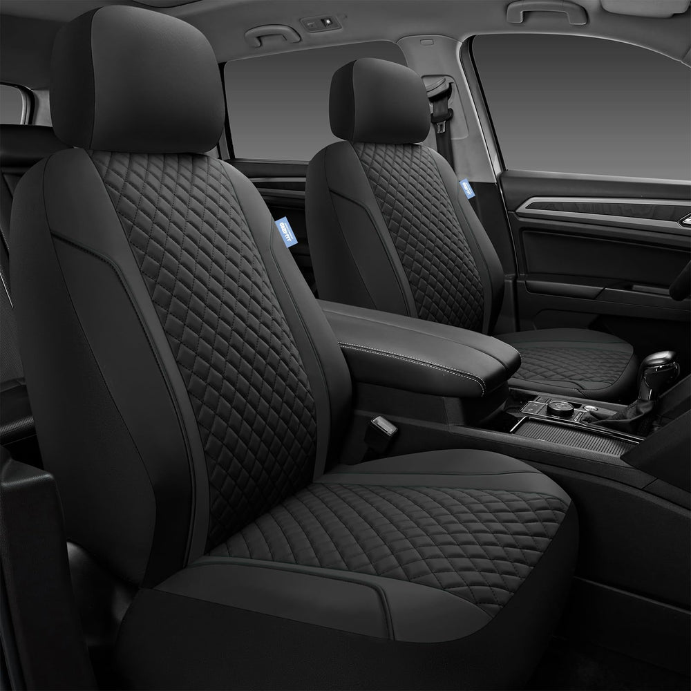 Skechers seat covers contour foam cozy fit front seat for plush comfort
