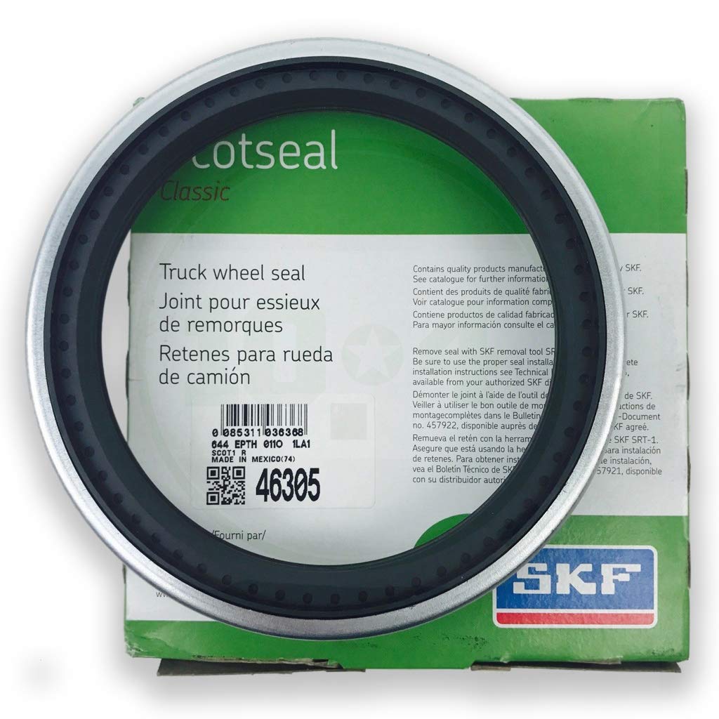 SKF Scotseal Classic Seal 46305 packaging view for vehicle-specific reliability.