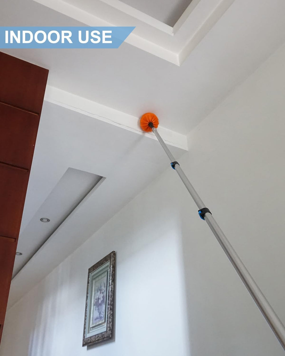SKGPOLE cobweb duster usable indoors and outdoors.