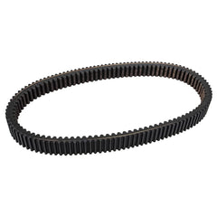Side view of Ski-Doo belt shows durable construction for long life under harsh riding