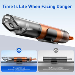 SKINNYON window punch demonstration highlighting quick escape from submerged vehicle