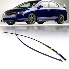 SKKYORO Honda Civic drip side molding left 2006-2011 improves exterior styling.