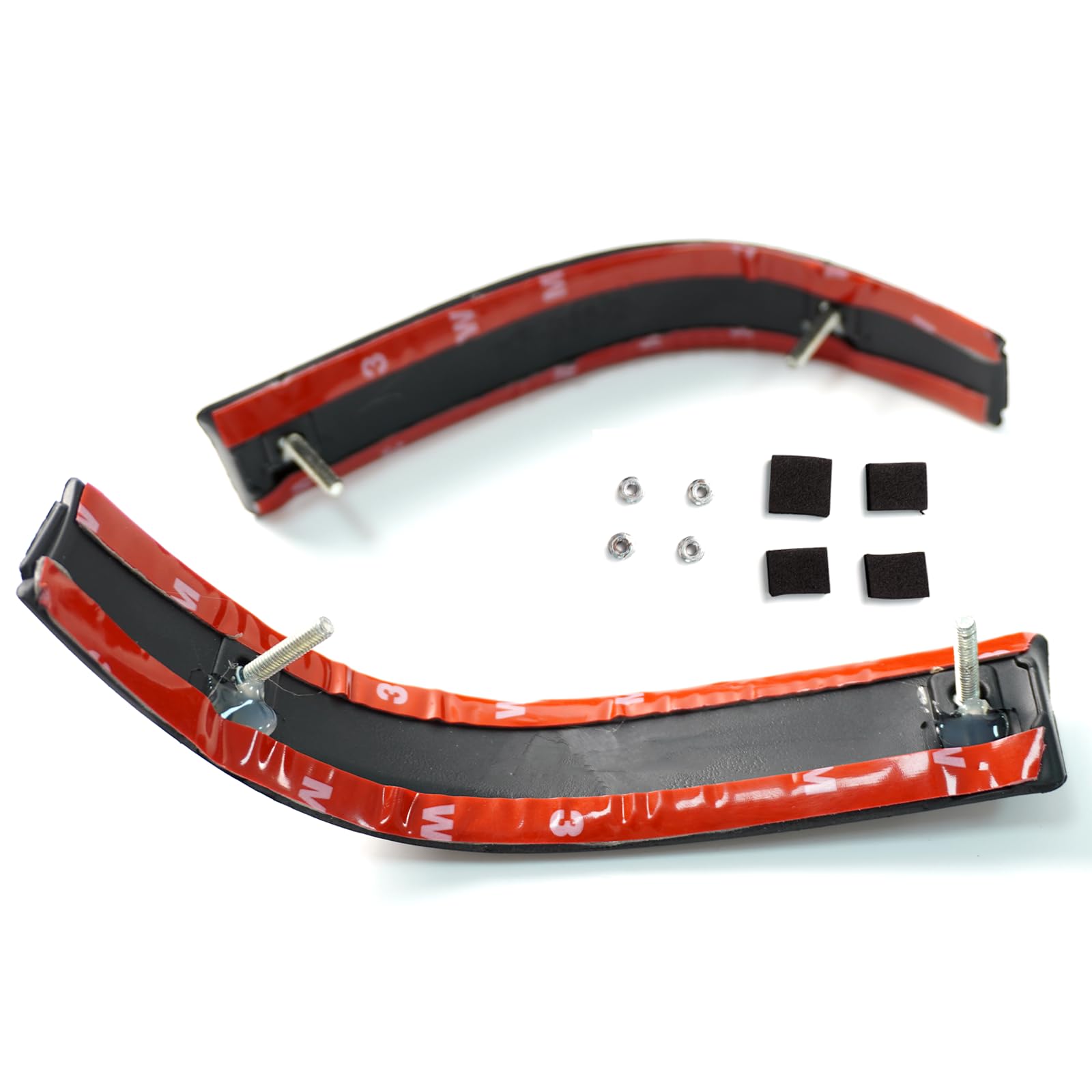Aerodynamic profile of SKKYORO roof molding contributes to sleek vehicle lines.