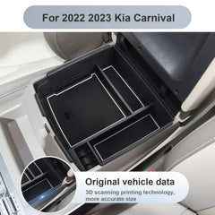 SKTU organizer includes non-slip mat to prevent rattling during drives