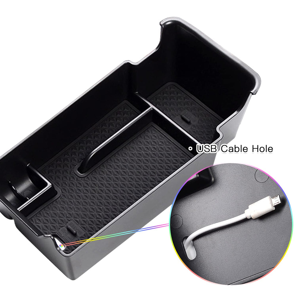 SKTU Envision console organizer exact fitment minimizes the need for modifications.