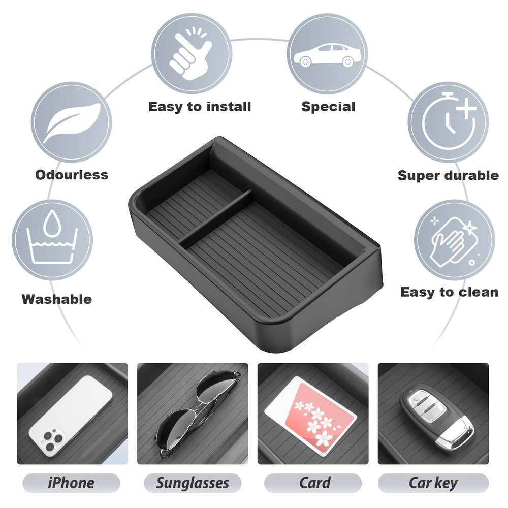 Dedicated compartments for coins, cards, and lipstick with SKTU Explorer.