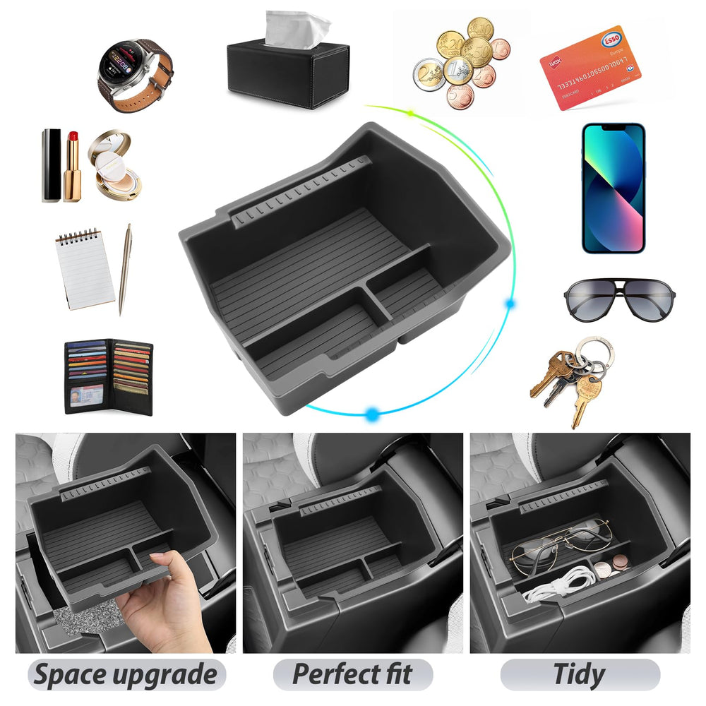 Installation in a 2025 Forester demonstrates quick, no-modification fit of the SKTU organizer.