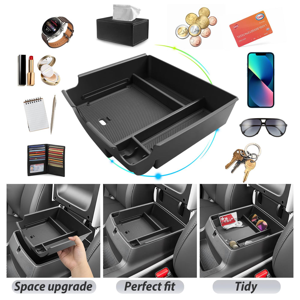 SKTU coin holder compartment keeps change and cards within reach